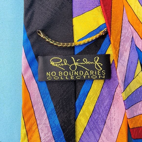 Rush Limbaugh Tie Geometric - Picture 3 of 4